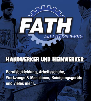 Fath Berufsbekleidung, Werkzeuge, Maschinen kaufen