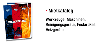 Katalog für Mietpreise