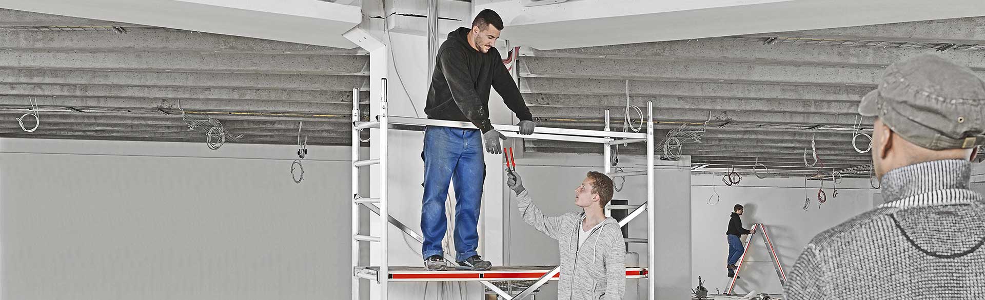 Steigetechnik - Gerüste und Leitern